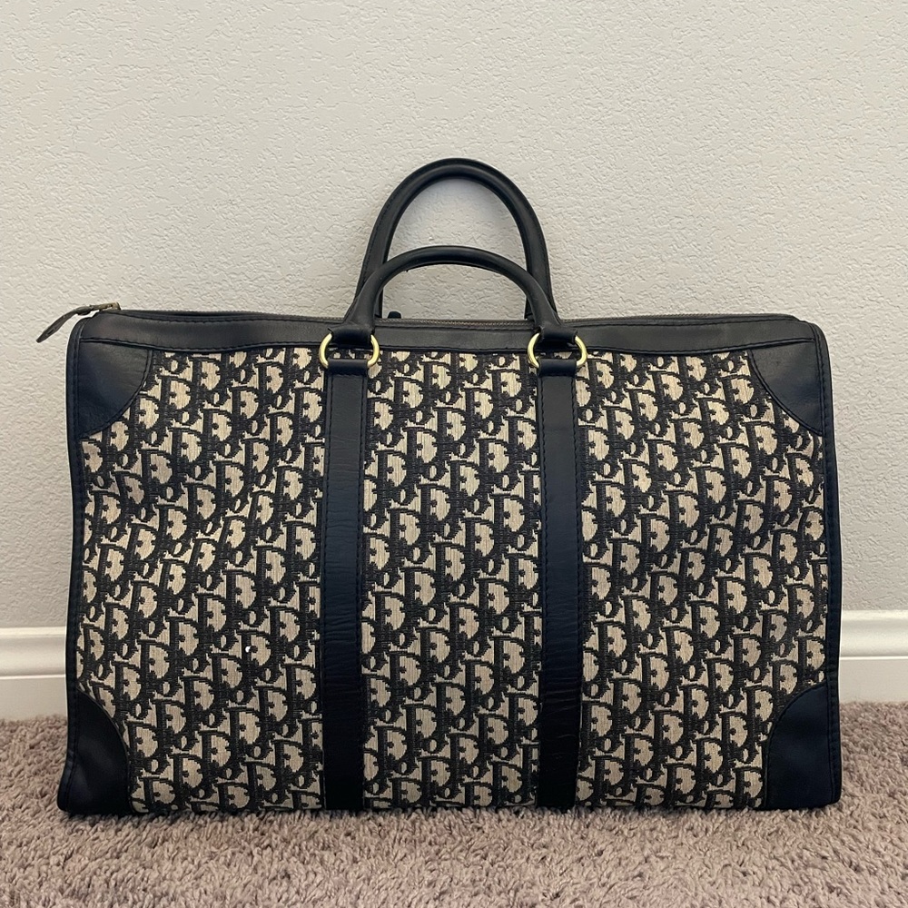 Dior luggage vintage